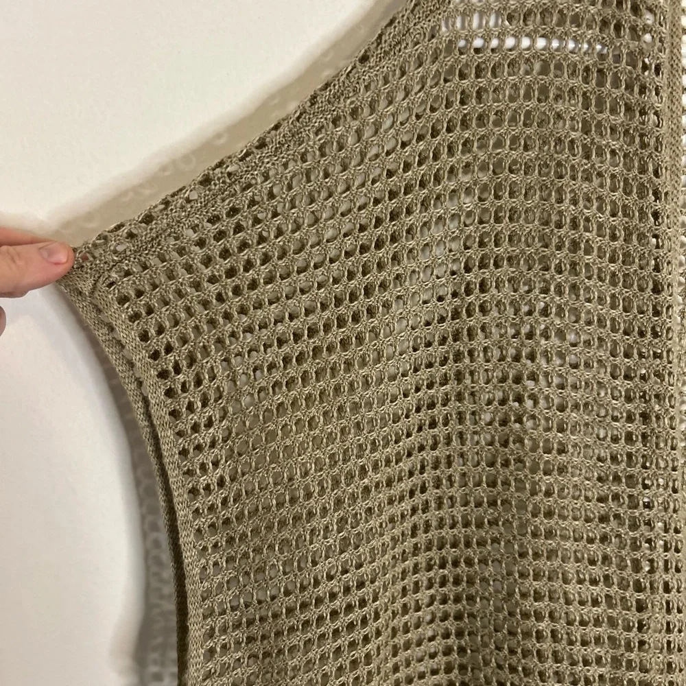 Eileen Fisher Open Stitch cardigan